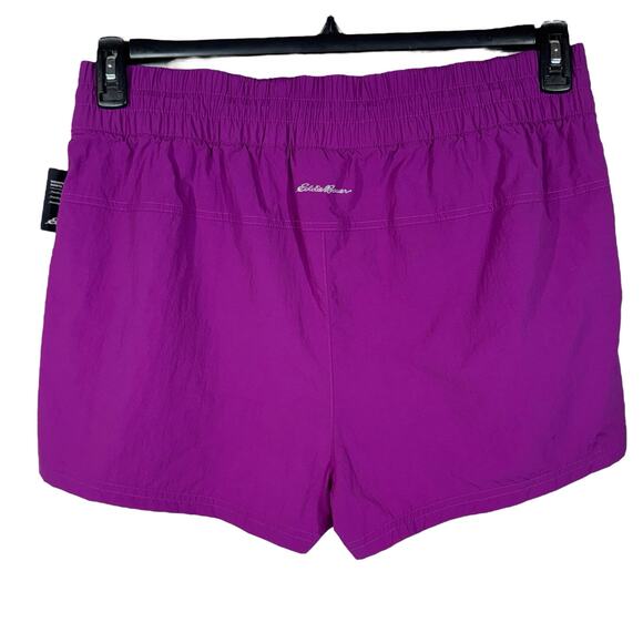 Eddie Bauer X-Large Mountain Crinkle Shorts Wicking Quick-Dry Pull-On UPF 50 New - Picture 4 of 9